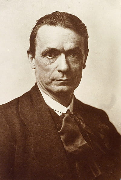 Russian Photographer Portrait of the philosopher and esotericist Rudolf Steiner MeisterDrucke 331590 2