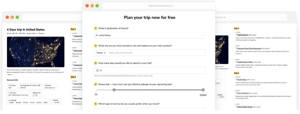 تطبيق Wonderplan