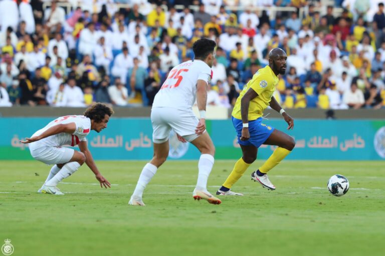 مباراة الزمالك ضد النصر