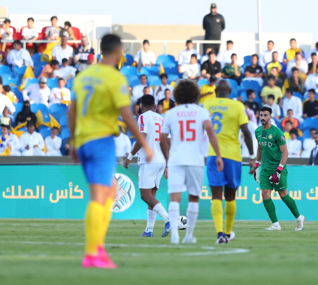 مباراة الزمالك ضد النصر