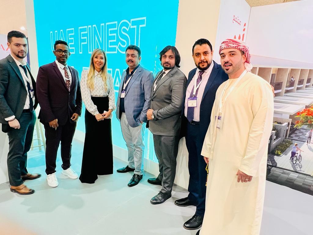 حنان جنحو في معرض سيتي سكيب جلوبال السعودية