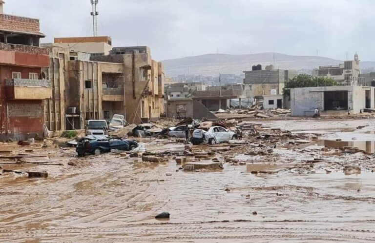 العاصفة دانيال في ليبيا