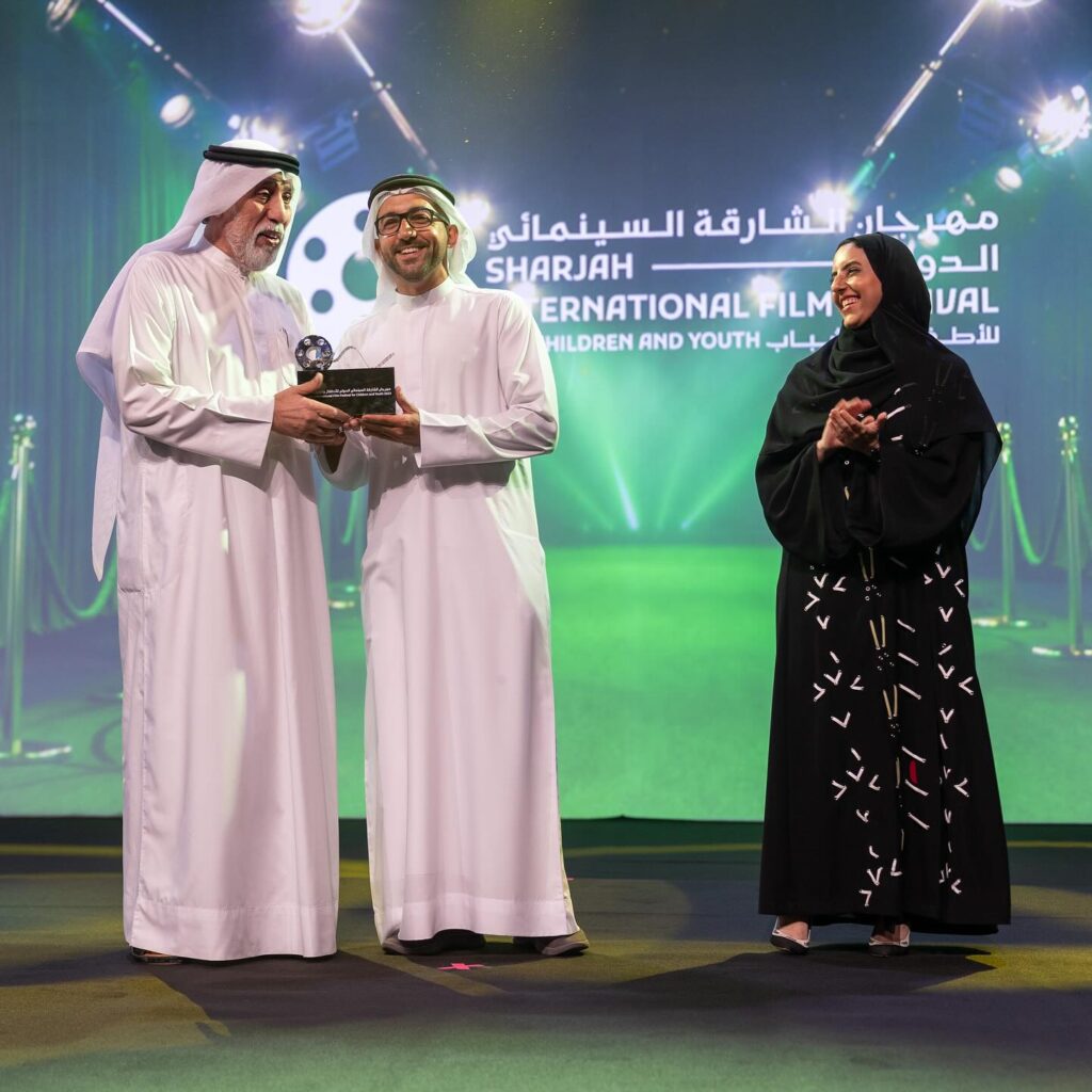 تكريم الفنان الإماراتي أحمد الجسمي في مهرجان الشارقة السينمائي