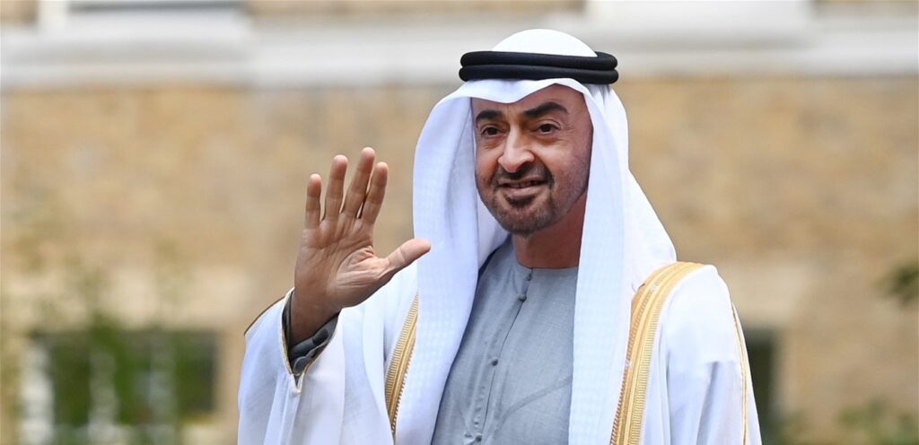 الشيخ محمد بن زايد آل نهيان رئيس دولة الإمارات