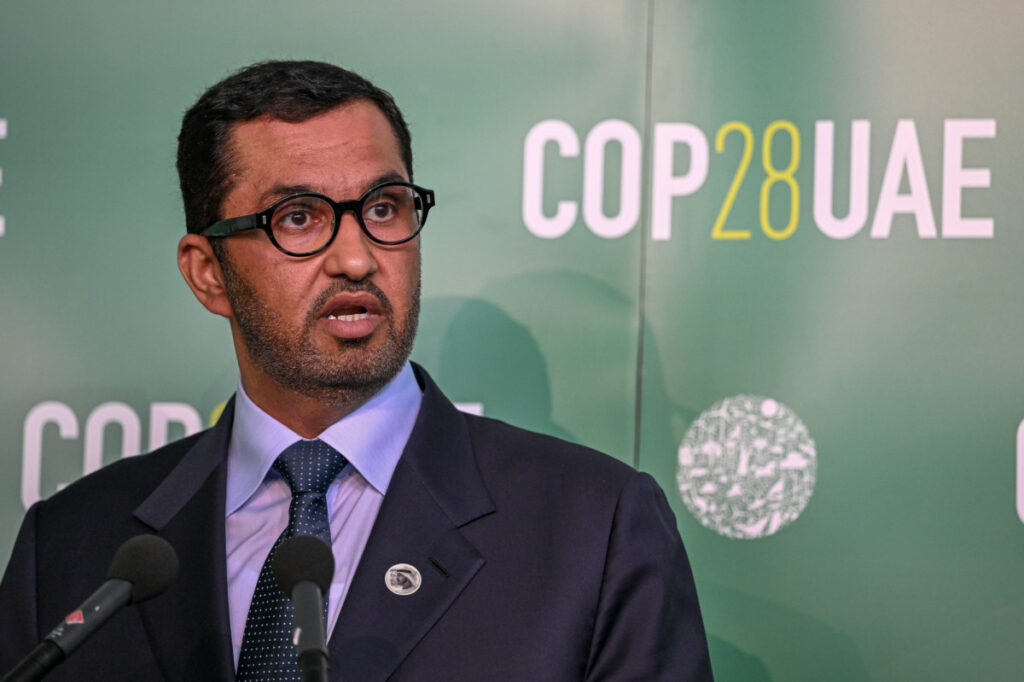 الدكتور سلطان بن أحمد الجابر، رئيس مؤتمر الأطراف COP28