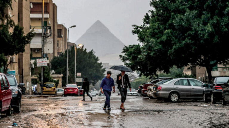 أمطار في مصر "أرشيفية" - السابعة الإخبارية