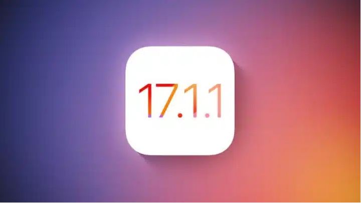 تحديث نظام التشغيل الجديد iOS 17.1.1