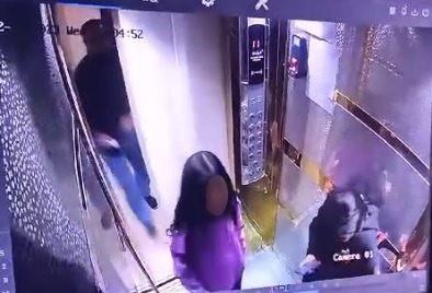 لحظة تخدير وخطف الفتيات داخل المصعد