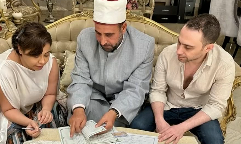 زواج شيرين وحسام حبيب