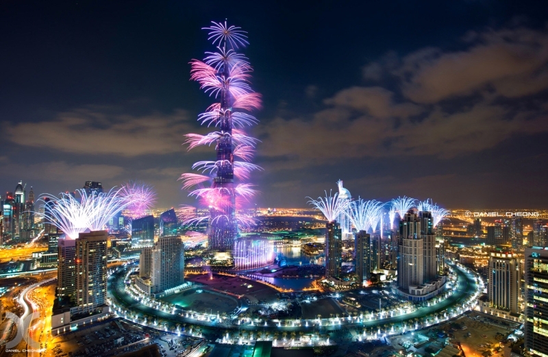 رأس السنة 2024 في دبي