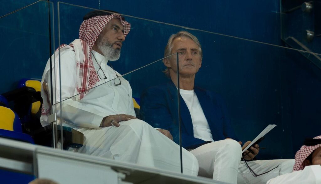 مانشيني مدرب منتخب السعودية