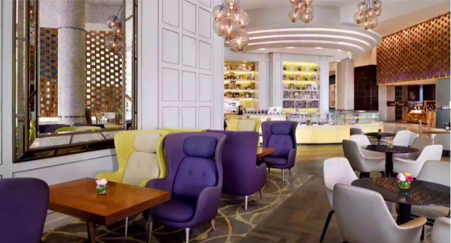 مطعم الشوا في فندق إنتركونتيننتال دبي فستيفال سيتي