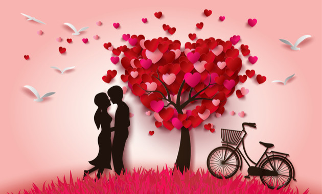 عيد الحب في 14 فبراير 2