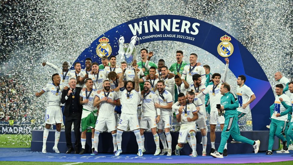 ريال مدريد بطل دوري ابطال اوروبا 2022