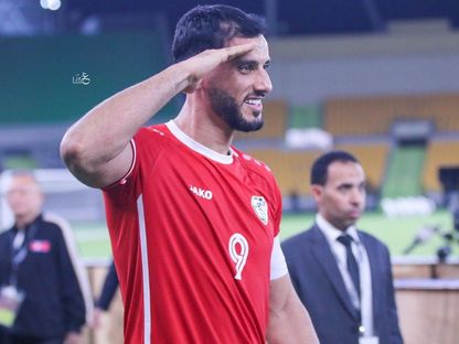 عمر السومة لاعب منتخب سوريا