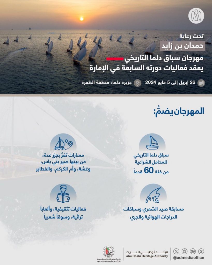 مهرجان سباق دلما التاريخي 2024