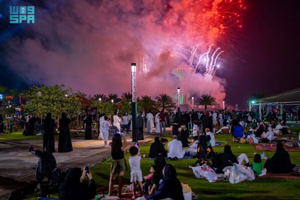 الألعاب النارية في السعودية