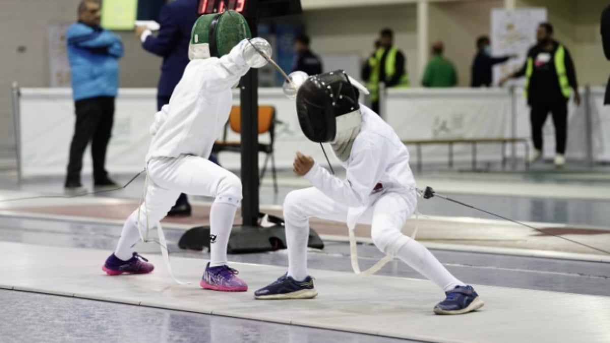 مشاركة السعوديين في بطولة العالم للمبارزة في الرياض