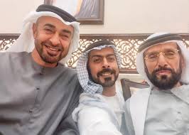 الشيخ طحنون بن محمد آل نهيان مع سمو رئيس الإمارات