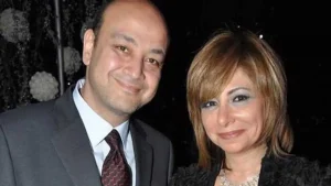 لميس الحديدي وزوجها عمرو أديب