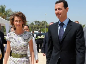 الرئيس السوري بشار الأسد وعقيلته