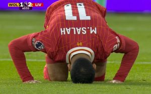 محمد صلاح لاعب ليفربول الإنجليزي