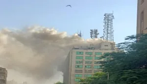 حريق سنترال رمسيس: انتهاء عمليات الإطفاء بعد 24 ساعة.. ووفاة 4 أشخاص وإصابة 27 حريق سنترال رمسيس