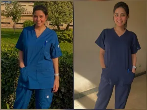 شاهد بالصور.. سهر الصايغ تضيء مواقع التواصل بالبالطو الأبيض.. بين الطب والتمثيل مسيرة استثنائية سهر الصايغ