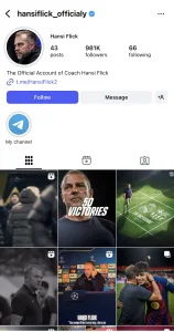 "أحلى رسمة” تصل إلى برشلونة.. فضل شاكر في قلب ضجة بسبب حساب وهمي لفليك مدرب البرسا فضل شاكر