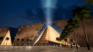 كل ما تريد معرفته عن المتحف المصري الكبير قرب أهرامات الجيزة.. إعادة كتابة تاريخ الحضارة الفرعونية المتحف المصري الكبير