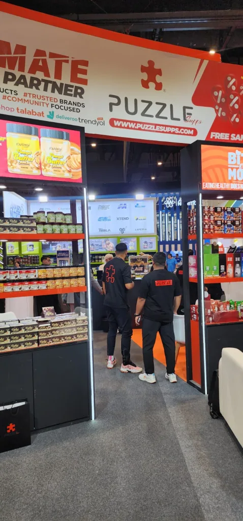 «Puzzle Supps» تشارك في معرض «دبي ماسل شو» وتستعرض أحدث منتجات التغذية الرياضية واللياقة IMG 20251025 WA0005