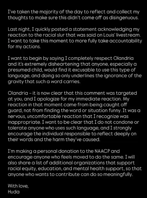 هدى بيوتي تنهي تعاونها مع هدى مصطفى بعد جدل عنصري على الإنترنت هدى بيوتي