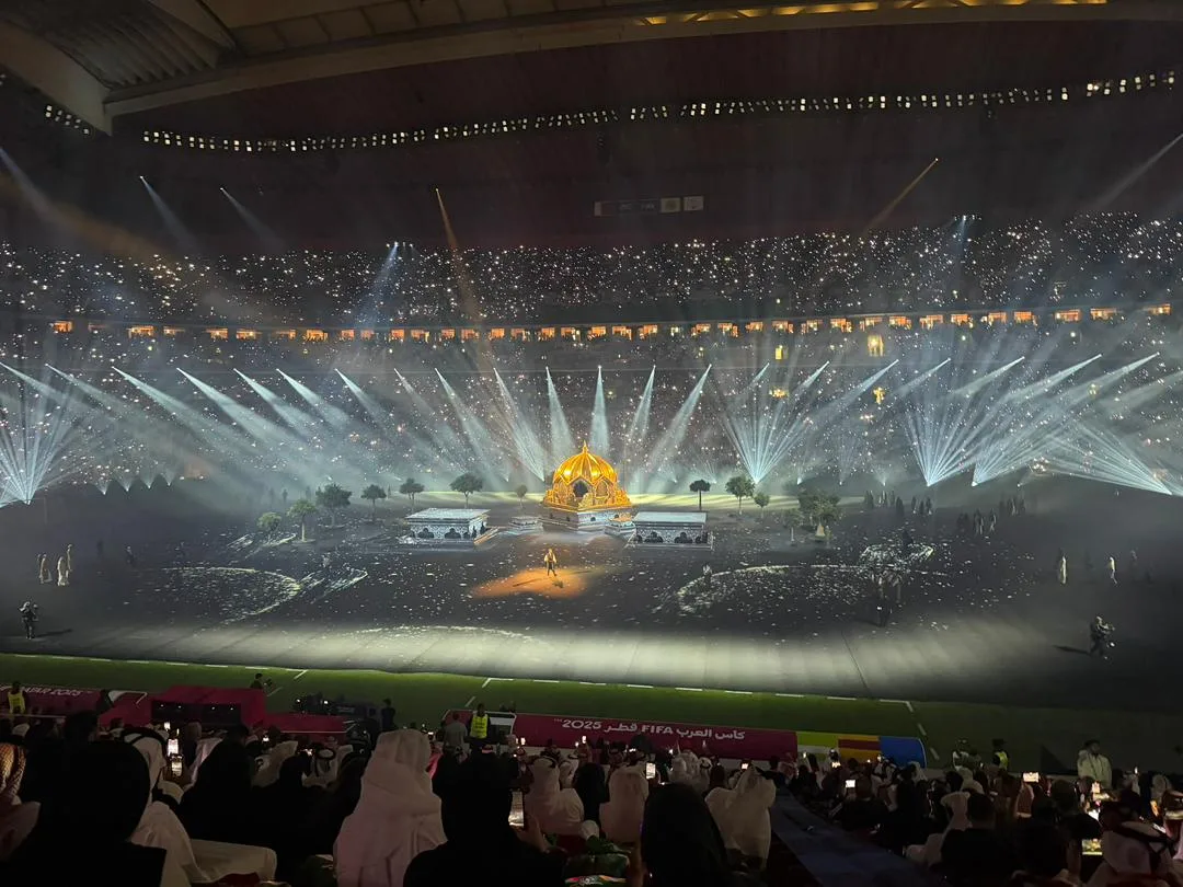 ما قاله رئيس الفيفا للقحوم بعد تدشين كأس العرب… اعتراف عالمي يسبق مفاجآت ليلة دبي أوبرا 14 ديسمبر ما قاله رئيس الفيفا