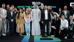 انطلاق اليوم الثاني من قمة المليار متابع بزخم عالمي.. صُنّاع المحتوى يحولون التأثير الرقمي إلى قوة إنسانية قمة المليار