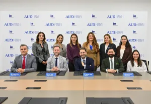 الجامعة الأمريكية في دبي وجامعة IE تعلنان عن شراكة استراتيجية بشأن برنامج البكالوريوس الدولي في إدارة الأعمال الجامعة الأمريكية