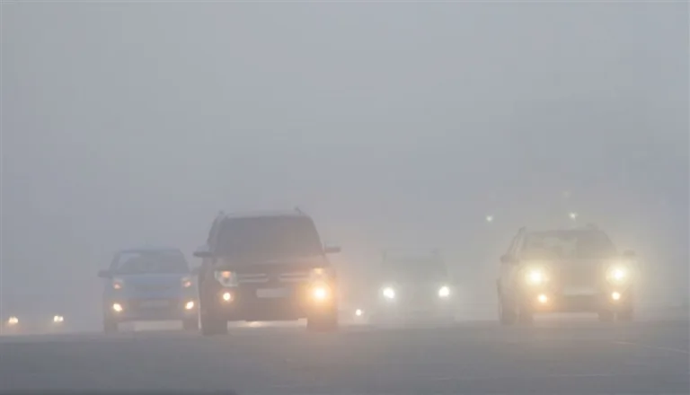 تحذير من ضباب كثيف حتى صباح الثلاثاء.. وشرطة أبوظبي تخفّض السرعات إلى 80 كم/س ضباب