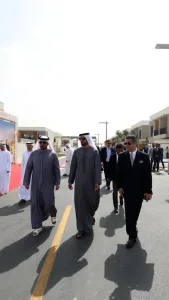 عبدالعزيز بن حميد النعيمي وراشد بن حميد النعيمي يزوران مشروع مجتمع «أزهى» السكني في عجمان d8195f0a 94a7 4a64 a303 c69da4e0d284