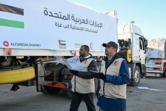 المساعدات الإماراتية لغزة: دخول 4 قوافل جديدة بوزن 930 طناً