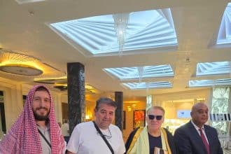 تكريم أردني للفنان البلغاري فاسيل نايدينوف في صوفيا